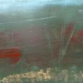 157 - Et passe la nuit ● - acrylique sur panneau; 10 x 20 po (25,5 x 51 cm) 