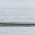 172 - Lheure mauve (disponible) - acrylique sur panneau ; 12 x 20 po (31 x 51 cm) 510 $