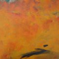 178 - Le poids de lêtre ● - acrylique sur toile ; 16 x 16 po (41 x 41 cm)
