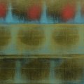 211 - Partition pour xylophone 2 ●
acrylique sur panneau ; 11 x 14 po (28 x 36 cm)