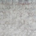 217 - La vie heureuse des arbres ●
acrylique sur panneau ; 24 x 48 po (61 x 122 cm)