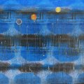 229 - Le chant du fleuve  ●
acrylique sur panneau ; 12 x 24 po (30 x 60 cm)