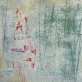 244 - Coup de théâtre  ●
acrylique sur panneau ; 10 x 10 x 1 5/8 po (26 x 26 x 4 cm)