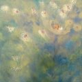 329 - La magie des matins   ●
acrylique sur panneau ; 24 x 16 po (61 x 41 cm)