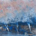 363 - Jardin de rêve  (disponible)
acrylique sur panneau ; 16 x 20 po (41 x 51 cm) 575 $